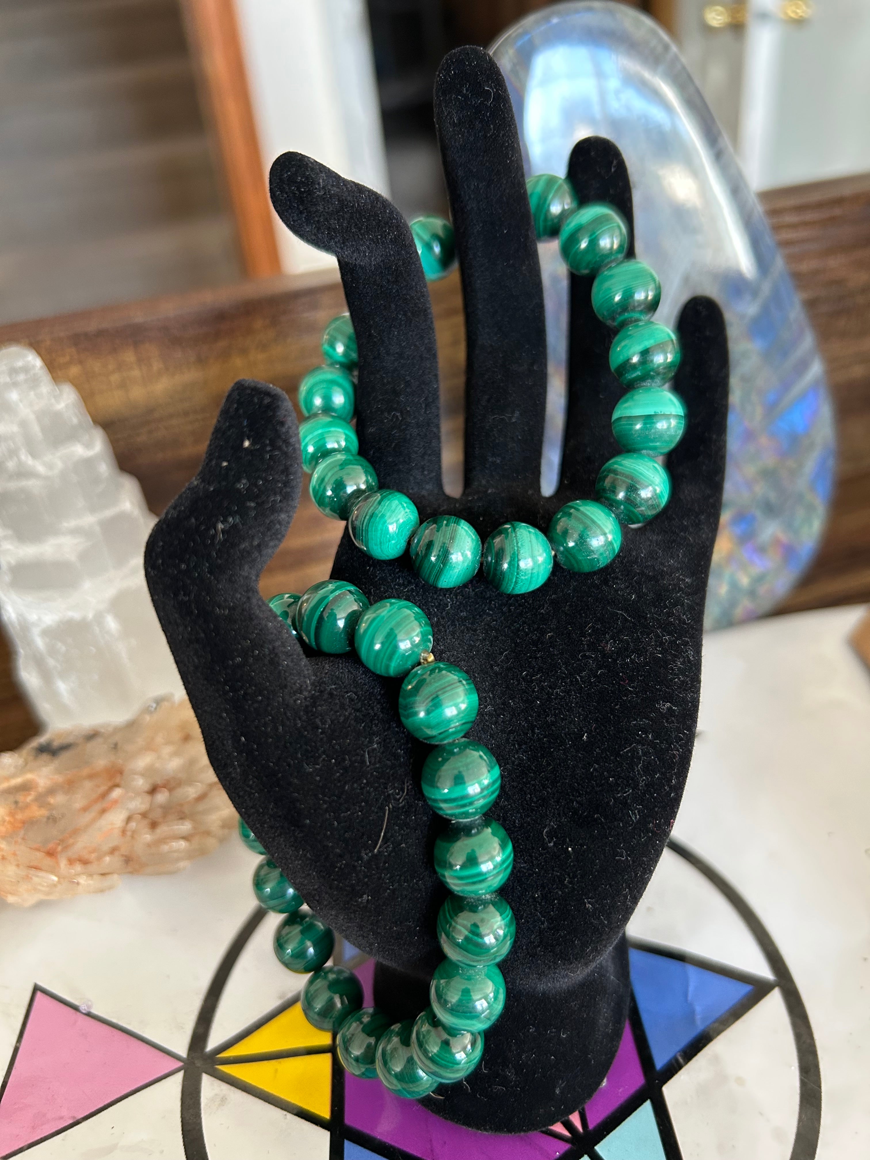 Authentic Malachite Bracelet (Large)