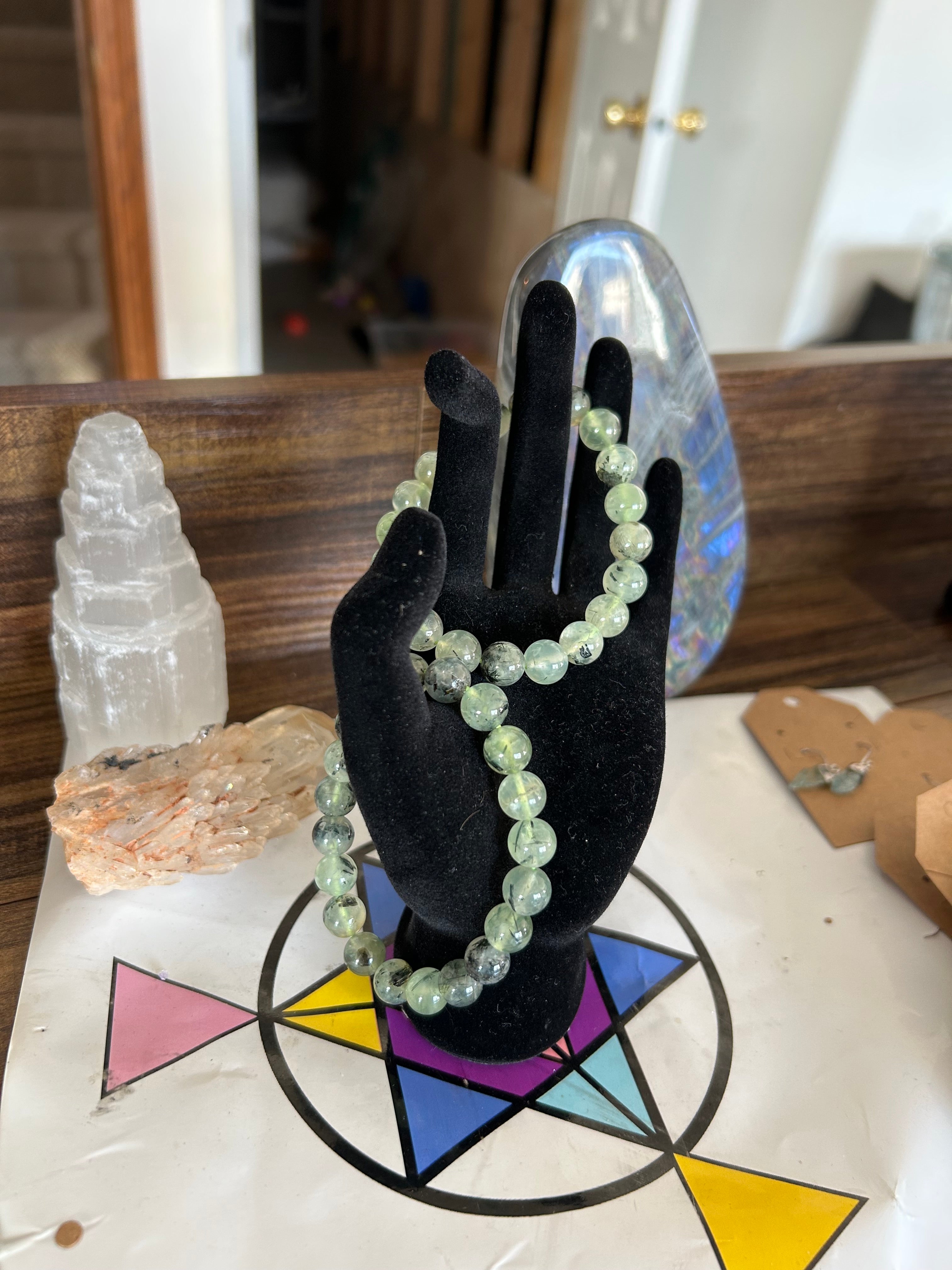 Authentic Prehnite Bracelet