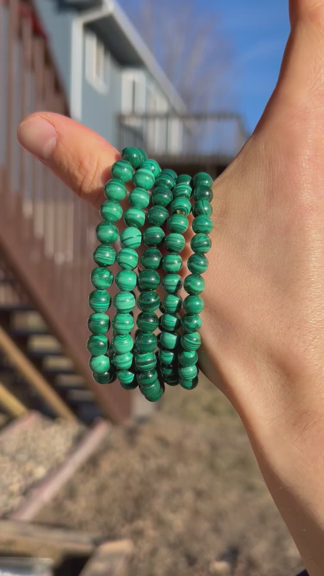 Authentic Malachite Bracelet (Small)